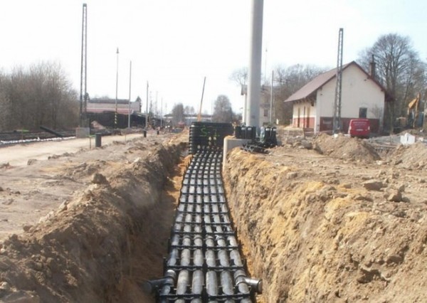 Installation of the FLEXIS cable duct